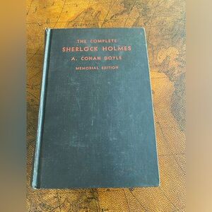 Vintage 1930 The Complete Sherlock Holmes Memorial Edition